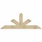 Ekena Millwork Saratoga Rough Sawn Timber Gable Bracket, Douglas Fir, 72"W x 27"H x 2"D x 6"F, 9/12 Pitch GBW072X27X0206SAR00RDF - alternate 1